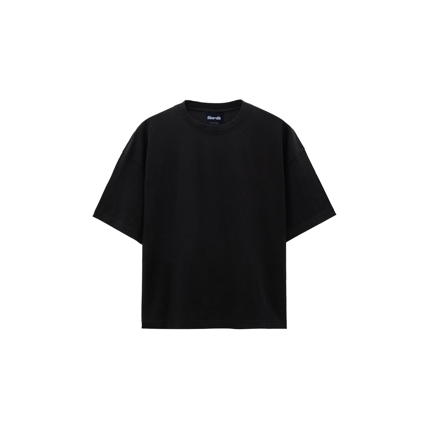 Polo Negro Boxy FIT