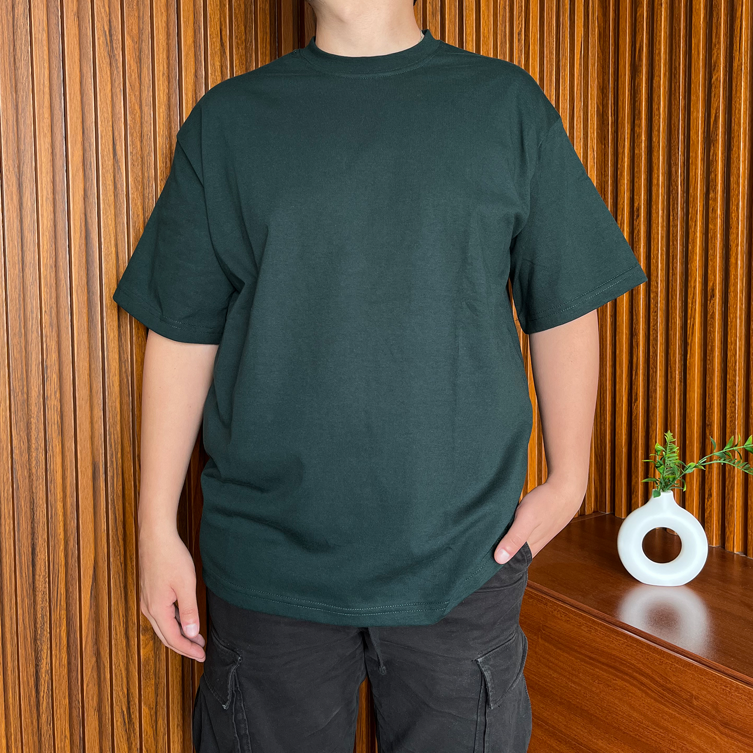 POLO OVERSIZE VERDE