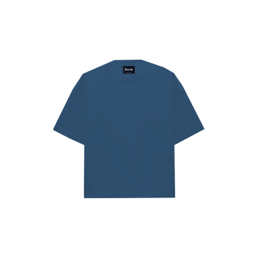 Polo Azul Boxy FIT