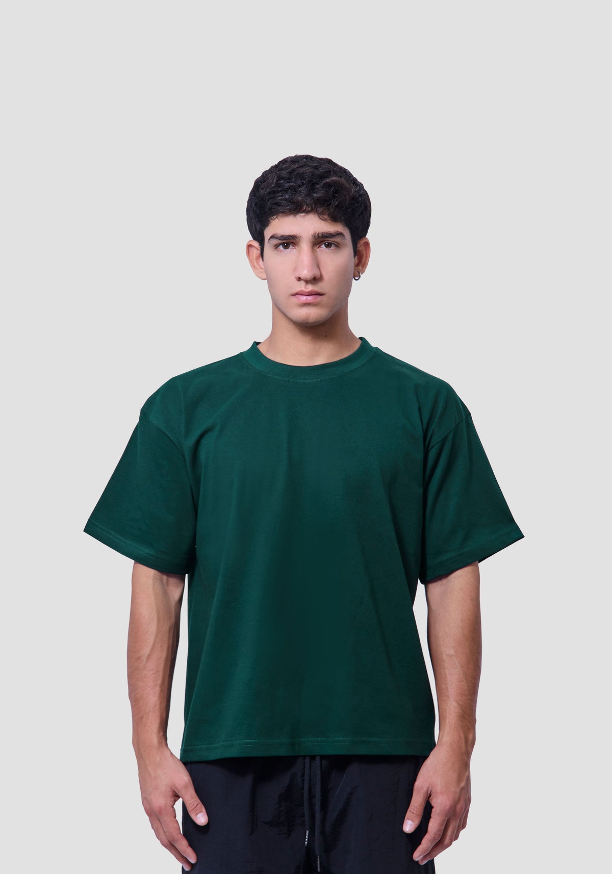 POLO BOXY FIT VERDE