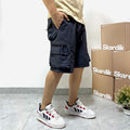 SHORT CARGO AZUL