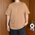 POLO OVERSIZE CAMELLO