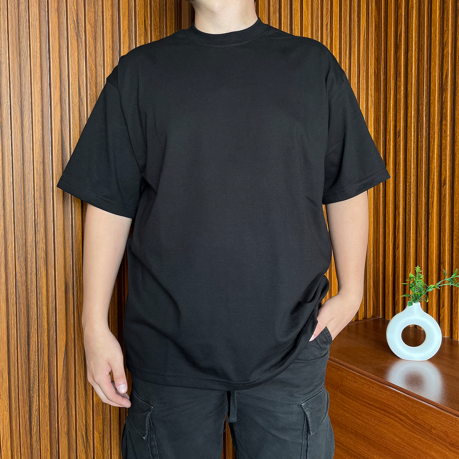POLO OVERSIZE BLANCO