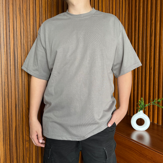 Polo Oversize Plomo