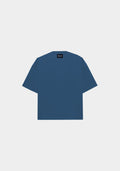 POLO BOXY FIT AZUL